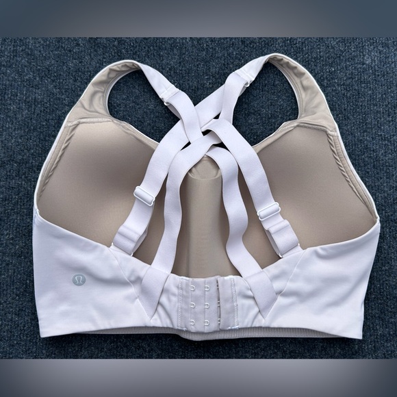 Lululemon Athletica Energy Bra High Support Cross-Back Sports Bra 36DDD Taupe - Picture 2 of 15